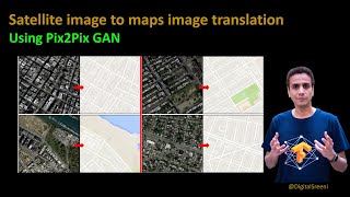 251  Satellite image to maps translation using pix2pix GAN [upl. by Duke]