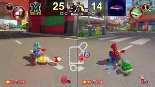 Manistee VS Bloomfield  Mario Kart PlayVS Michigan  Week 5 [upl. by Jarrad]