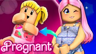 Pregnant in Roblox  Baby Goldie is Stuck Inside My Belly [upl. by Brelje]