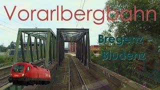 Führerstandsmitfahrt Vorarlbergbahn Bregenz  Bludenz HD  Cab Ride  ÖBB 1116 [upl. by Danforth]