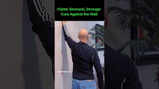 Flatter Stomach Stronger Core Against the Wall Dr Mandell [upl. by Stillas690]