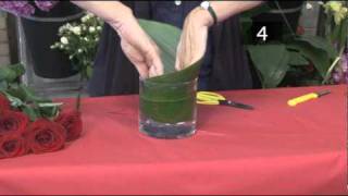 How To Arrange Flowers For A Small Vase [upl. by Annaiek]