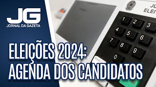 As agendas dos candidatos nesta quartafeira [upl. by Devaney]