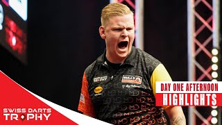 SWISS DELIGHT  Day One Afternoon Highlights  2024 Swiss Darts Trophy [upl. by Yablon]