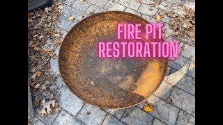 Fire Pit Restoration  Upgrade [upl. by Aicemaj]