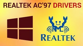 How to Download and Install Realtek AC97 Driver for Windows 7 [upl. by Maidy]