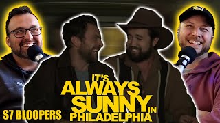 Its ALWAYS SUNNY Season 7 BLOOPERS Reaction [upl. by Rubbico]