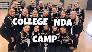 COLLEGE NDA CAMP 2022  Lindenwood Lionettes [upl. by Natfa]