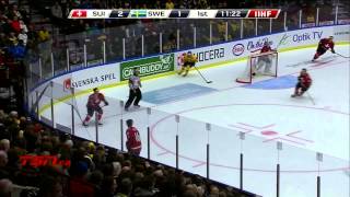 Switzerland v Sweden 35  2014 IIHF World Junior Championship [upl. by Lux910]