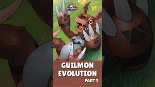 Guilmon Evolution Line Part 1 Short [upl. by Ardnasirhc169]