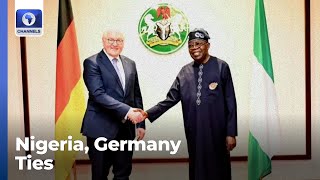 Tinubu Steinmeier Meet In The Statre House [upl. by Rosalee]