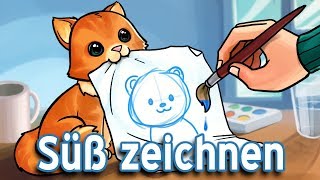 Niedliche Tiere zeichnen lernen [upl. by Blain]