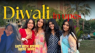 Diwali week in upes dehradun  college life as a last year  upes dehradun vlogs✨ [upl. by Eissolf]