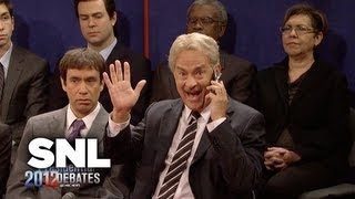 2012 Town Hall Presidential Debate  SNL [upl. by Pyotr]