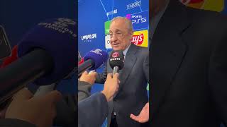 FLORENTINO PÉREZ quotEL REAL MADRID HA NACIDO PARA GANAR LA COPA DE EUROPAquot Shorts [upl. by Eiderf926]