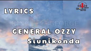 Siunikonda Lyrics 2008 Revisit General Ozzy [upl. by Eniledgam]