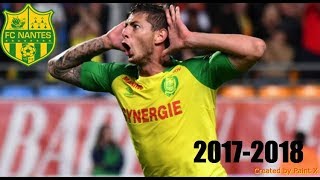 Emiliano Sala  Goals amp Assists  20172018 [upl. by Dougy429]