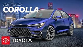 2023 Toyota Corolla Overview  Toyota [upl. by Dorcas229]