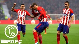 Atletico Madrid beats Marseille 30 in Europa League final  ESPN FC [upl. by Adalie]