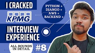 KPMG Interview Experience  PythonBackend Developer Interview Question Answers  Django  AWS [upl. by Naryk]