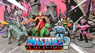 Motu Origins Old Man Heman and Battle Cat Special Motu Figures REVIEW [upl. by Tekcirk495]