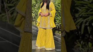 new designer punjabi suit ❤️💙💛💚 trending  song  short video [upl. by Edva]