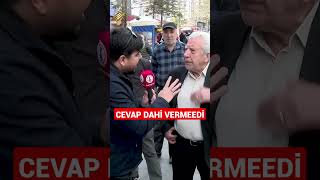 Devlet Bahçeli evinin kapısını kendi vatandaşlarına açmadı shorts sokakröportajları [upl. by Eneroc]