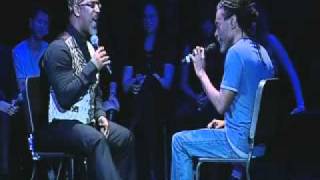 Joey Blake and Bobby McFerrin vocal improvisation [upl. by Nalat]