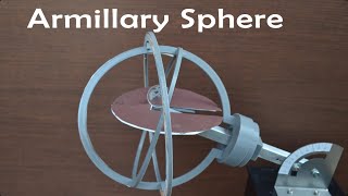 Armillary Sphere  Working model to understand Ecliptic [upl. by Narrad]