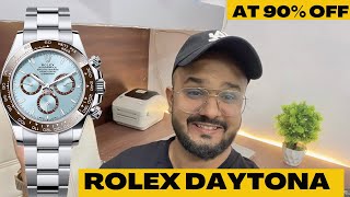 Luxury DaytonaStyle Watch Unboxing Affordable Elegance Revealed  DaytonaInspired Timepiece [upl. by Ayenat]