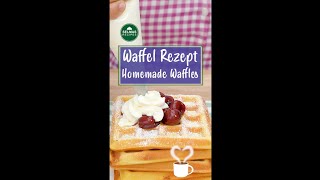 WaffelRezept WaffelTeig Waffles selmasrecipes [upl. by Aileve156]