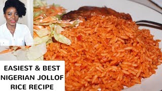 BEST NIGERIAN JOLLOF RICE RECIPE  Kenny Olapade [upl. by Almeria497]