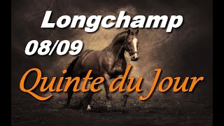 PRONOSTIC PMU QUINTE DU JOUR DIMANCHE 8 SEPTEMBRE 2024 [upl. by Llereg]