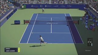 TIEBREAK  Andy Murray VS Auger Aliassime  CINCINNATI  Gameplay [upl. by Elo]