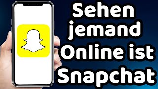 wie Sieht man auf Snapchat ob jemand Online ist 2023 [upl. by Ardnas]