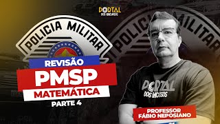 Concurso PMSP 2024 FGV  Matemática Prof Fabio Neposiano  Parte 04 [upl. by Anerual526]