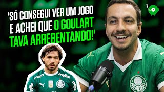 CAMPEÃO DO APRENDIZ QUASE NÃO CONSEGUIA VER O PALMEIRAS NO PROGRAMA [upl. by Dnalrag]