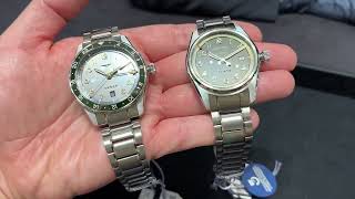 LONGINES Spirit Zulu Time anthracite green vs LONGINES Spirit green [upl. by Hannie]