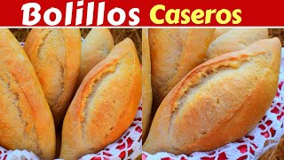 DELICIOSOS BOLILLOS CASEROS con TIPS para que te queden A LA PRIMERA Dulce Hogar Recetas [upl. by Esikram118]