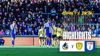 Match Highlights  Rovers 12 Burton Albion [upl. by Gupta653]