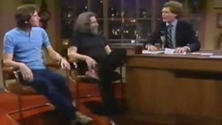 Garcia amp Weir on Letterman 4131982 New York NY LoloYodel [upl. by Ailemaj810]