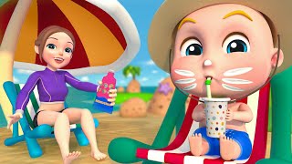 Play Outside At the Beach Song  Funny Baby Songs  RoyalCoco Nursery Rhymes amp Kids Songs [upl. by Petrick]