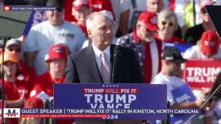 🇺🇸 Steve Scalise speech at Donald Trump rally in Kinston North Carolina Nov 3 2024 [upl. by Neumeyer107]