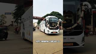 Mass🔥 KSRTC AIRAVATH 20 at Davanagere shorts viralshort viralvideo bus shortvideo speed vlog [upl. by Nilrak690]