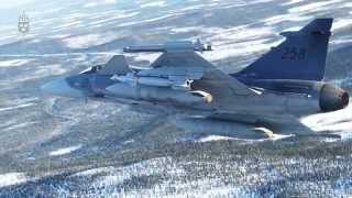 JAS 39 Gripen fäller bomber [upl. by Eiro944]