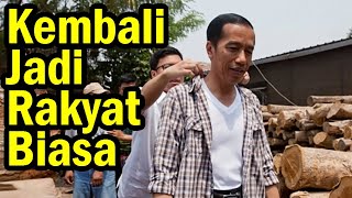 Jokowi Pulang Kampung Kembali Jadi Rakyat Biasa  Ada yang Senang Ada yang Menangis [upl. by Luo699]