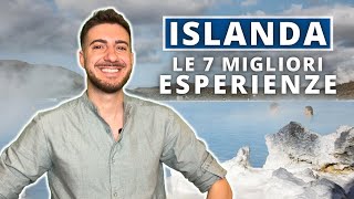 ISLANDA Le Top 7 Attività da NON PERDERE Durante il tuo Viaggio [upl. by Tracie]