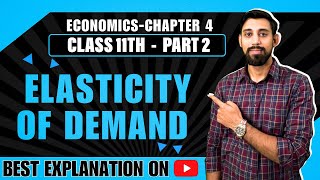 Microeconomics  Elasticity of demand  Chapter 4  Part 2 [upl. by Orbadiah]