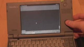 Toshiba Libretto 30 CT [upl. by Noned]