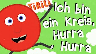 Kinderlied Formen  Ich bin ein Kreis hurra   TiRiLi  Kinderlieder [upl. by Mlohsihc199]